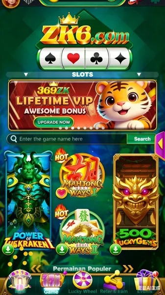 ZK6 Login Resmi APK 2026